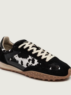 HOFF Skórzane sneakersy Bridge Mkii | zamsz czarny