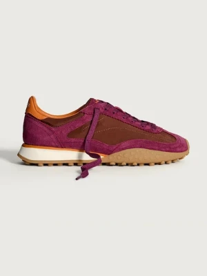 Hoff sneakersy BRIDGE MKII BURGUNDY kolor czerwony 22559003