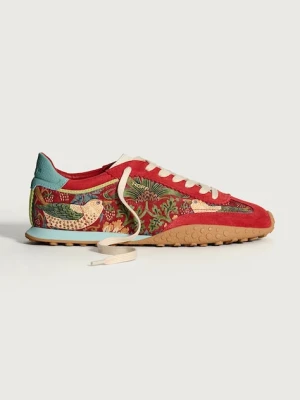 Hoff sneakersy BRIDGE MORRIS CHERRY damskie kolor czerwony 22561002