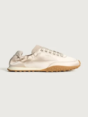 Hoff sneakersy BRIDGE SATIN BEIGE damskie kolor beżowy 22561006
