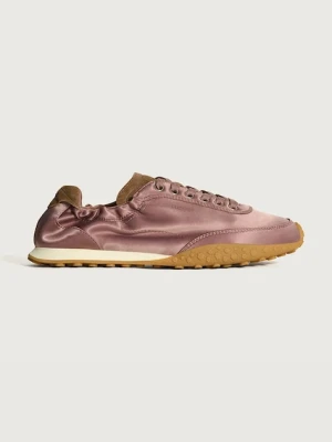 Hoff sneakersy BRIDGE SATIN BROWN damskie kolor różowy 22561004