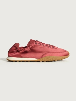 Hoff sneakersy BRIDGE SATIN TERRACOTTA damskie kolor pomarańczowy 22561007
