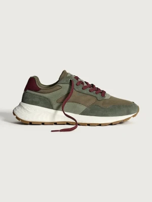Hoff sneakersy CITY MKII KHAKI męskie kolor zielony 22535610