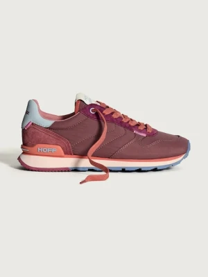 Hoff sneakersy TRACK & FIELD BURGUN damskie kolor bordowy 22517004