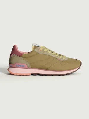 Hoff sneakersy TRACK & FIELD KHAKI kolor zielony 22517001