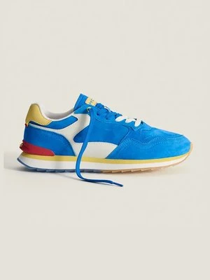 Hoff sneakersy zamszowe CAERULEUS MAN kolor niebieski 22402612 CITY