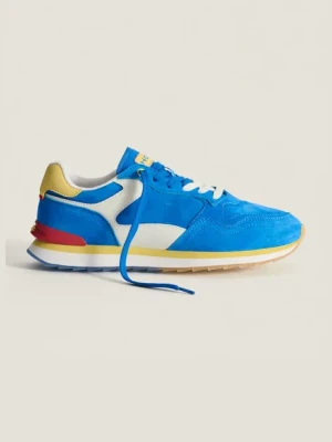 Hoff sneakersy zamszowe CAERULEUS MAN kolor niebieski 22402612 CITY