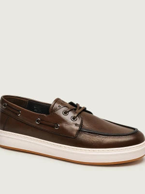 Hogan Skórzane mokasyny H668 BARCA