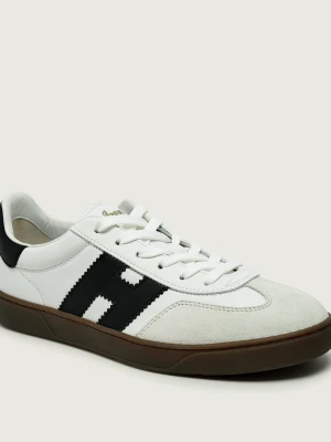 Hogan Skórzane sneakersy COOL ALLACCIATO | zamsz