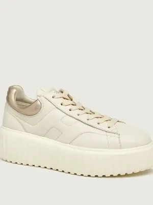 Hogan Skórzane sneakersy H-STRIPES