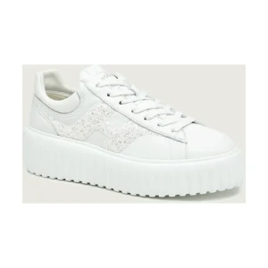 Hogan Skórzane sneakersy H-STRIPES