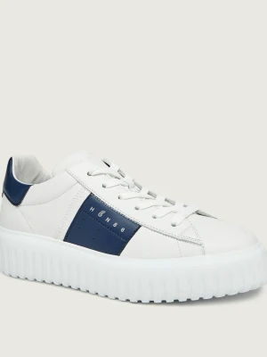 Hogan Skórzane sneakersy H-STRIPES