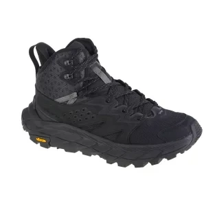 Hoka Anacapa Breeze Mid 1134505-BBLC, Męskie, Czarne, buty trekkingowe, tkanina, rozmiar: 42