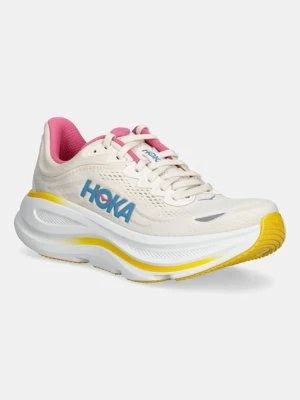 Hoka buty do biegania Bondi 9 damskie kolor beżowy 1162012