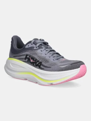 Hoka buty do biegania Bondi 9 damskie kolor szary 1162012