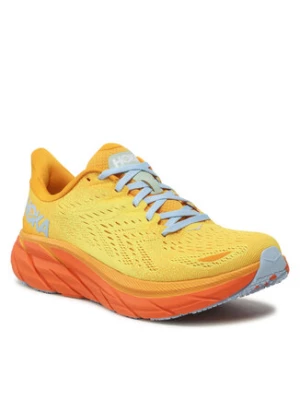 Hoka Buty do biegania Clifton 8 1119393 Pomarańczowy