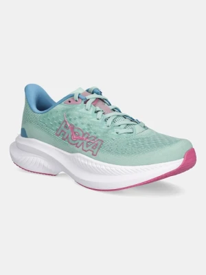 Hoka buty do biegania Mach 6 kolor turkusowy 1147810