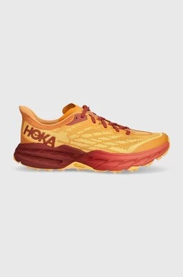 Hoka buty do biegania Speedgoat 5 1123157 kolor pomarańczowy