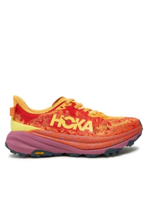 Hoka Buty do biegania Speedgoat 6 W 1147811 Pomarańczowy