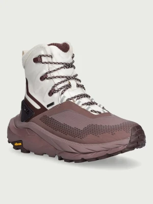Hoka buty trekkingowe damskie Kaha 2 Frost GTX brązowy