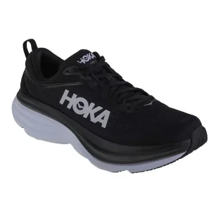 Hoka M Bondi 8 1123202-BWHT, Męskie, Czarne, buty do biegania, tkanina, rozmiar: 44
