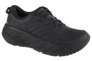 Hoka M Bondi SR 1110520-BBLC, Męskie, Czarne, buty sneakers, skóra licowa, rozmiar: 44