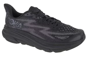 Hoka M Clifton 9 1127895-BBLC, Męskie, Czarne, buty do biegania, tkanina, rozmiar: 42