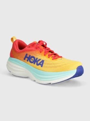 Hoka One One buty do biegania Bondi 8 kolor pomarańczowy 1123202