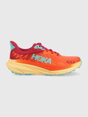 Hoka One One buty do biegania Challenger ATR 7 kolor pomarańczowy 1134497