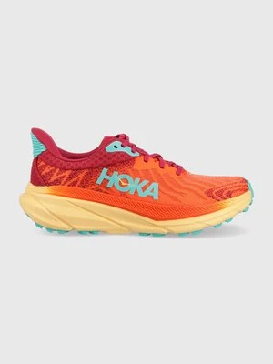 Hoka One One buty do biegania Challenger ATR 7 kolor pomarańczowy 1134497