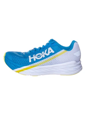 HOKA ONE ONE Buty "Rocket X" w kolorze niebiesko-białym do biegania rozmiar: 46 2/3