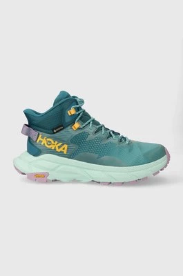 Hoka One One buty Trail Code GTX damskie kolor turkusowy 1123166