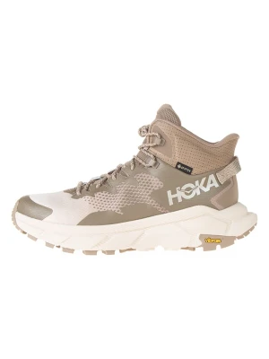 HOKA ONE ONE Buty "Trail Code GTX" w kolorze beżowym do biegania rozmiar: 45 1/3