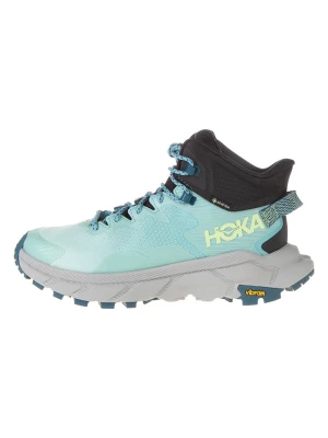 HOKA ONE ONE Buty turystyczne "Trail Code" w kolorze turkusowo-czarnym rozmiar: 38