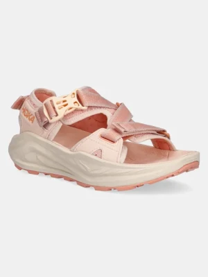Hoka sandały Infini Hike TC damskie kolor pomarańczowy 1162590