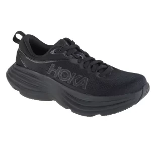 Hoka W Bondi 8 1127952-BBLC, Damskie, Czarne, buty do biegania, tkanina, rozmiar: 37 1/3