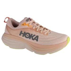 Hoka W Bondi 8 1127952-CMV, Damskie, Beżowe, buty do biegania, tkanina, rozmiar: 38 2/3