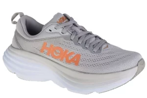 Hoka W Bondi 8 1127952-HMLR, Damskie, Szare, buty do biegania, tkanina, rozmiar: 38 2/3