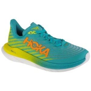 Hoka W Mach 5 1127894-CEPR, Damskie, Niebieskie, buty do biegania, tkanina, rozmiar: 38 2/3
