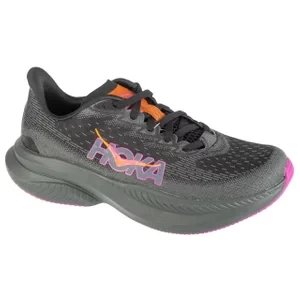 Hoka W Mach 6 1147810-BKFS, Damskie, Czarne, buty do biegania, tkanina, rozmiar: 38