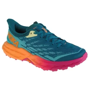 Hoka W Speedgoat 5 1123158-DLCR, Damskie, Niebieskie, buty do biegania, tkanina, rozmiar: 38