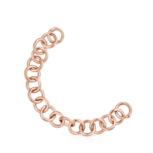 Hold Rings Rose Silver Vermeil Bracelet - Tous
