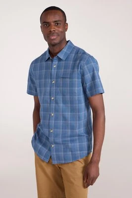 Holiday- męska koszula bawełniana z krótkim rękawem - Mountain Warehouse