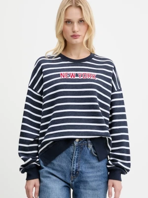 Hollister Co. bluza damska kolor granatowy wzorzysta KI352-5162