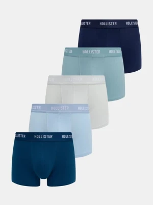 Hollister Co. bokserki 5-pack kolor niebieski KI314-5016