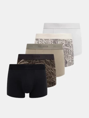Hollister Co. bokserki 5-pack kolor szary KI314-5017