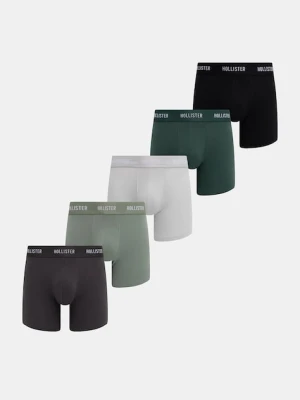 Hollister Co. bokserki 5-pack kolor zielony KI314-5024