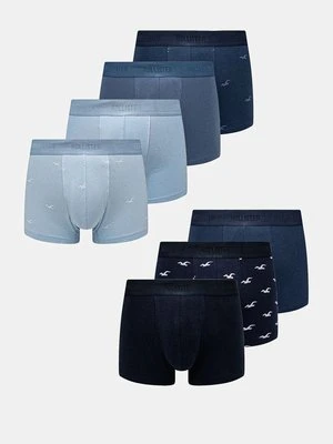 Hollister Co. bokserki 7-pack męskie kolor niebieski KI314-4003