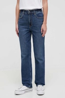 Hollister Co. jeansy CURVY JEANS damskie high waist