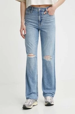 Hollister Co. jeansy damskie high waist KI355-4231-278